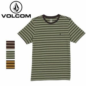 Volcom Parables Stripes Crew T-shirt
